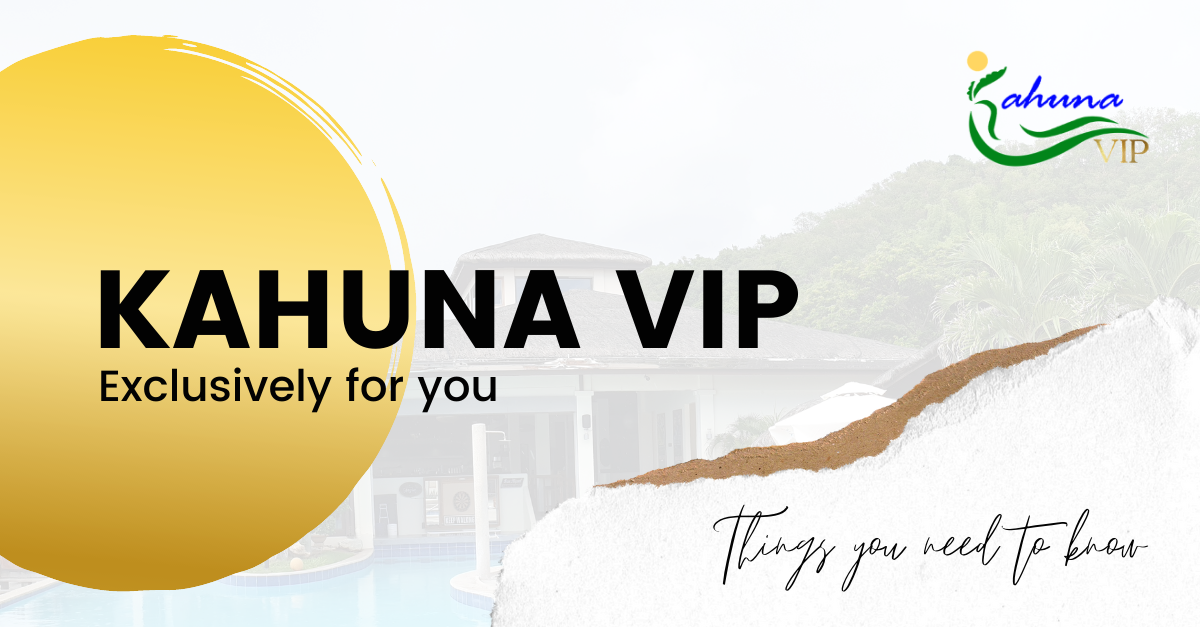 Kahuna VIP loyalty program exclusively made for guests of Kahuna beach resort